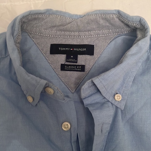 Tommy Hilfiger long sleeve button up - Picture 2 of 2